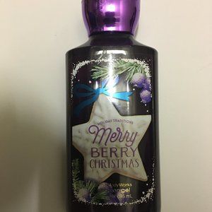 Bath & Body Works MERRY BERRY CHRISTMAS shower Gel